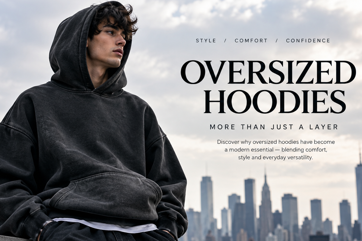 Oversized Hoodies and the New Rhythm of Everyday Streetwear